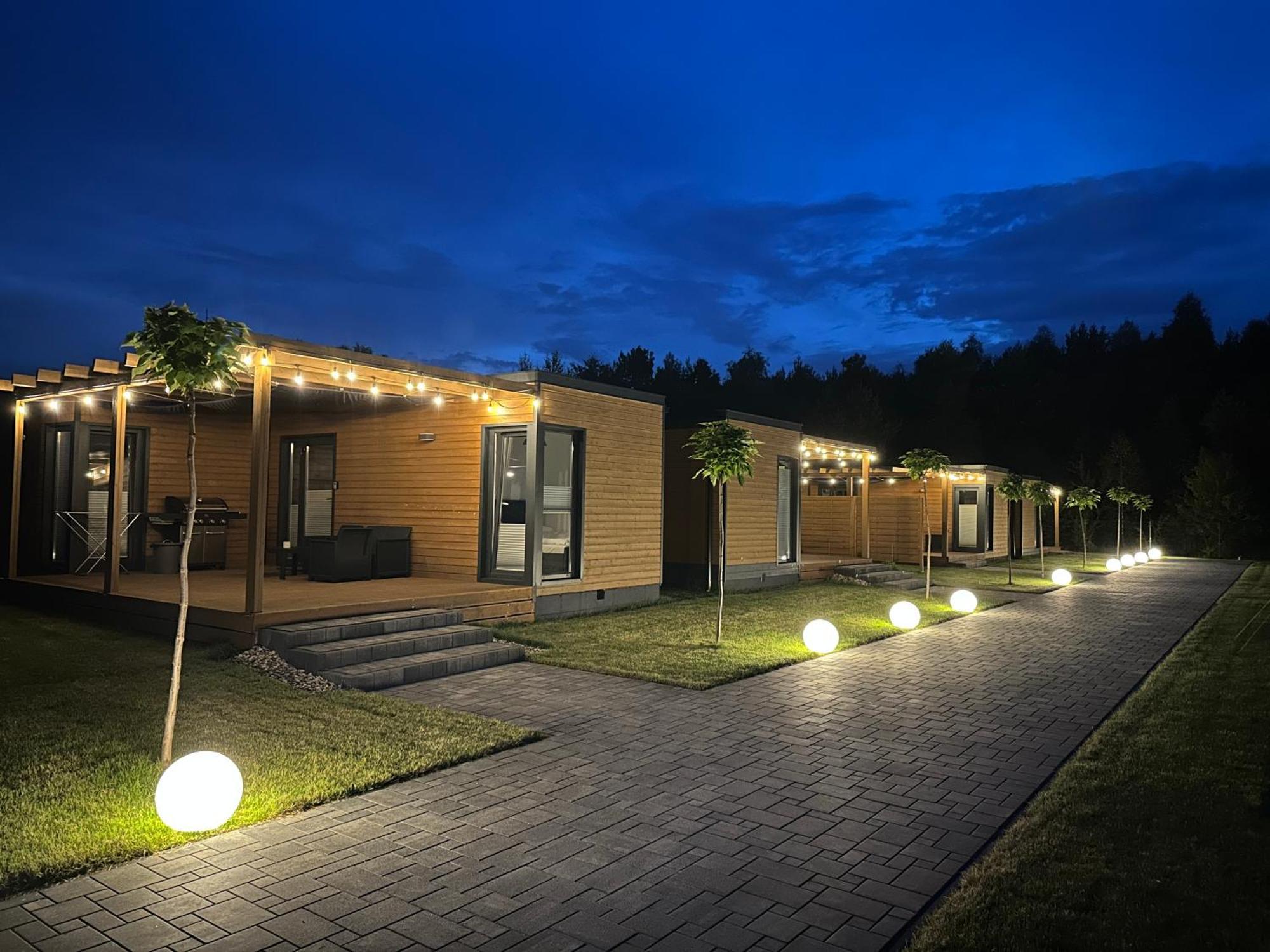 Sun House Villa Wrecza Luaran gambar